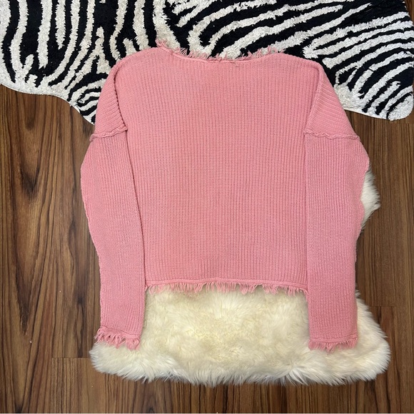 Barbie Pink Sweater by Philosophy Size Large - Picture 3 of 5